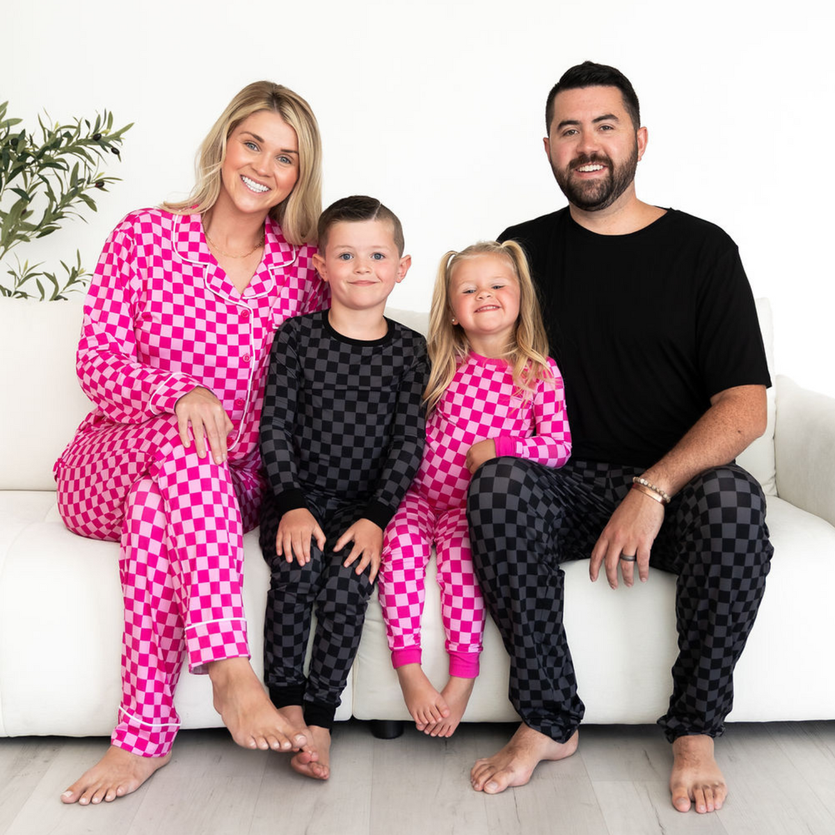 Button-Up Luxe Adult Pajamas