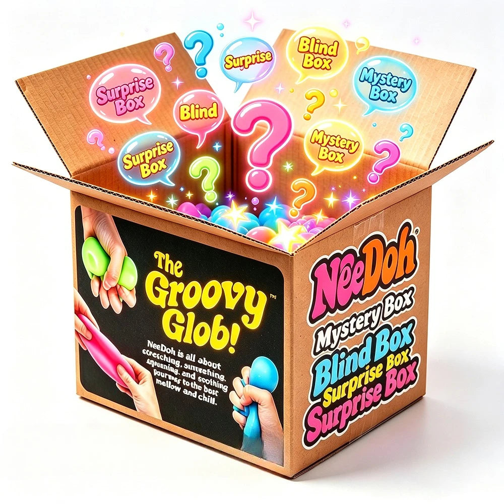 100+ Pieces NEEDOH Squishy Toy Figures Blind Box Surprise Toys Slow Rising Soft Fidget Toys Featuring Giant Gorilla Random 1pcs