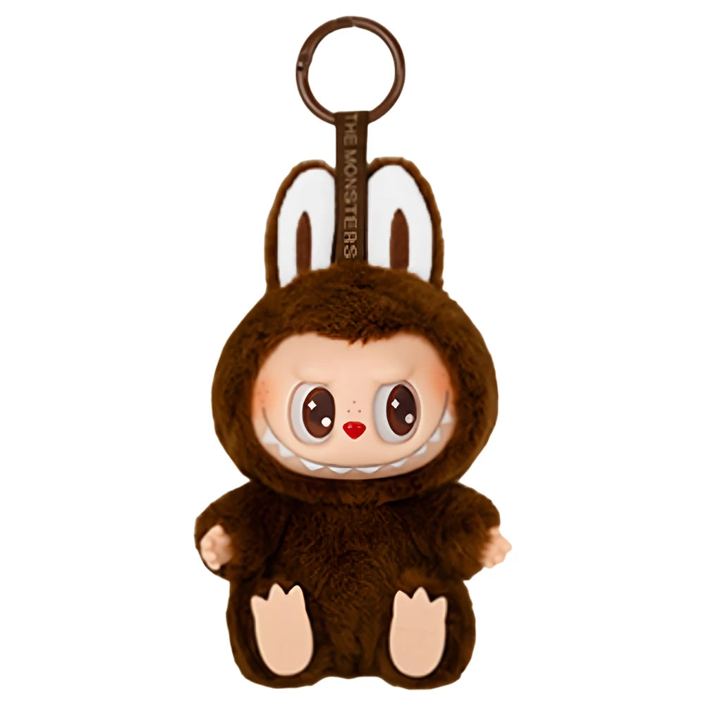 High Quality Cute Labubu The Monsters Box Toys Cardiac Macarone Kawai Guess Bag Figure Model Bag Gift 1:1 Replica Goods