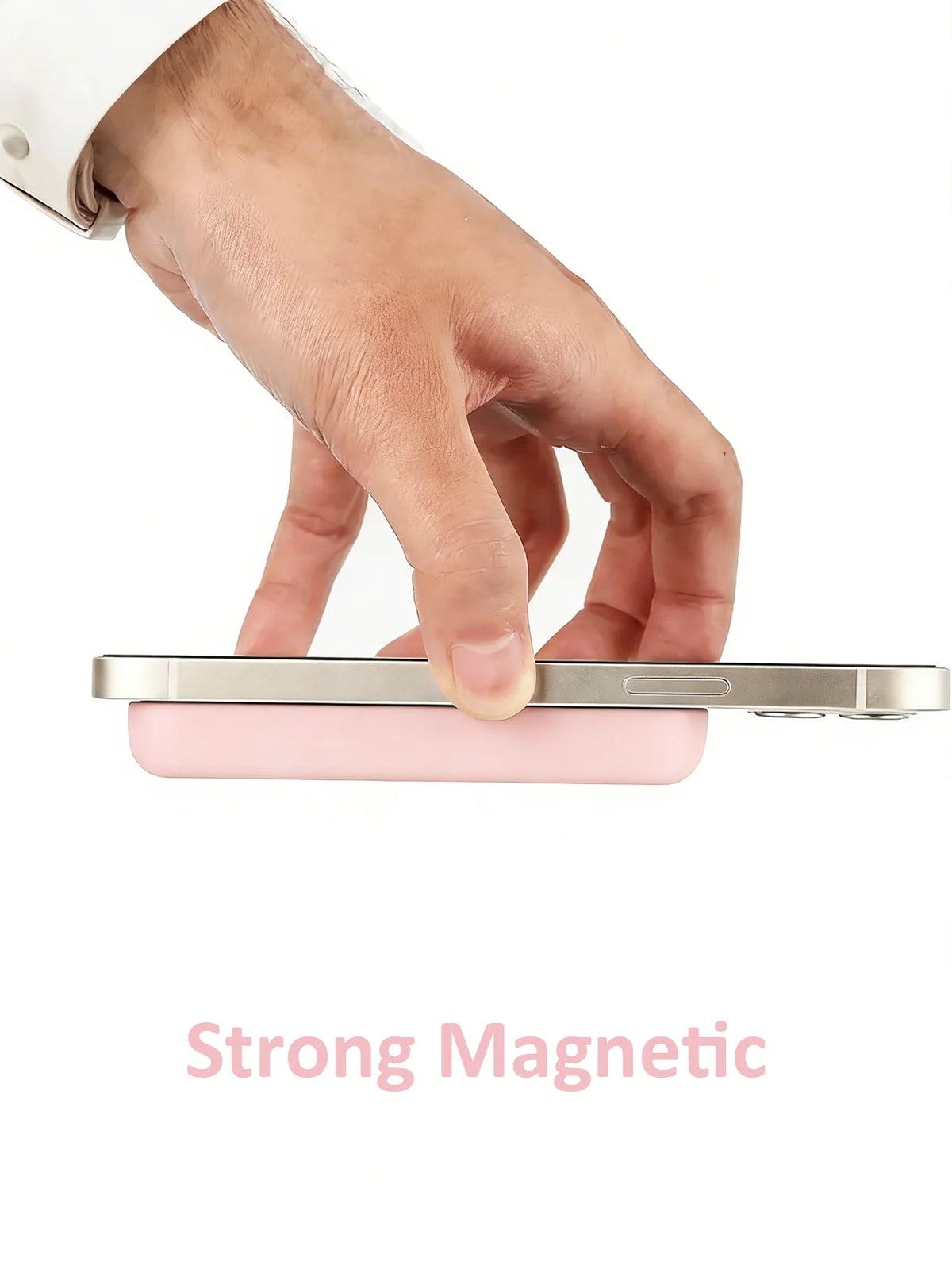 3Pcs Protective Cases Compatible with Magsafe Battery Pack Covers, Ultra-Thin Tpu Shockproof Protective Cases, Suitable for Magsafe Battery Packs, Ultra-Thin Scratch-Resistant Protective Cases