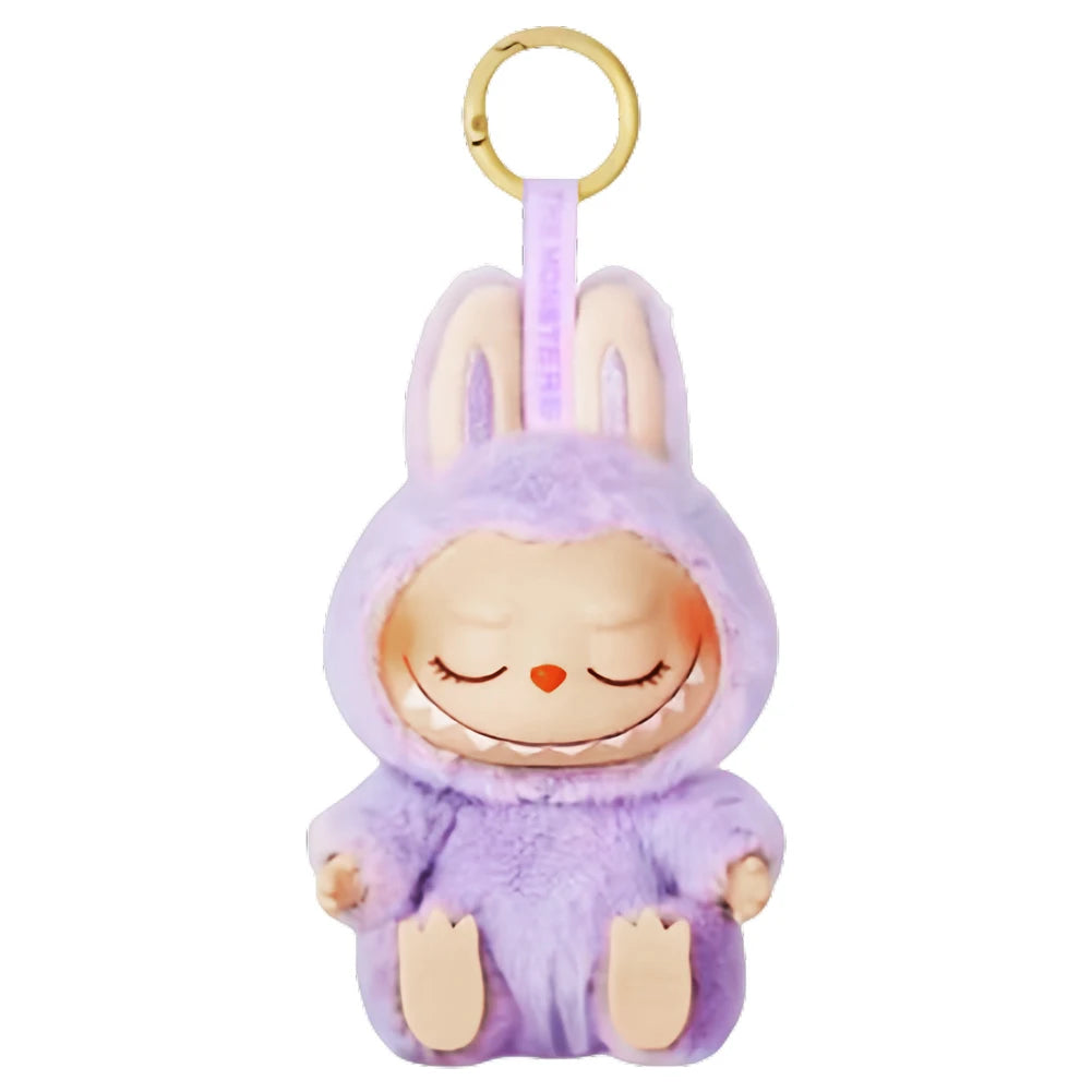 High Quality Cute Labubu The Monsters Box Toys Cardiac Macarone Kawai Guess Bag Figure Model Bag Gift 1:1 Replica Goods