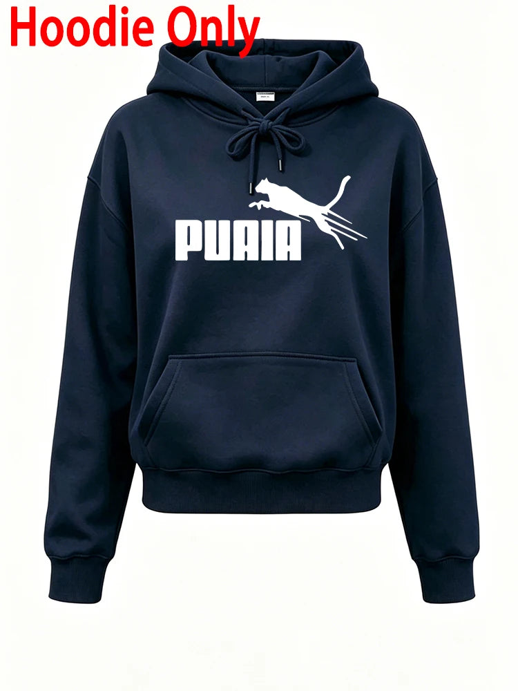 Pure Color Sportswear Women's Set/Hoodie/Pants Autumn Winter Daily Casual Sports Jogging Suits Hooded Sweatshirts and Sweatpants